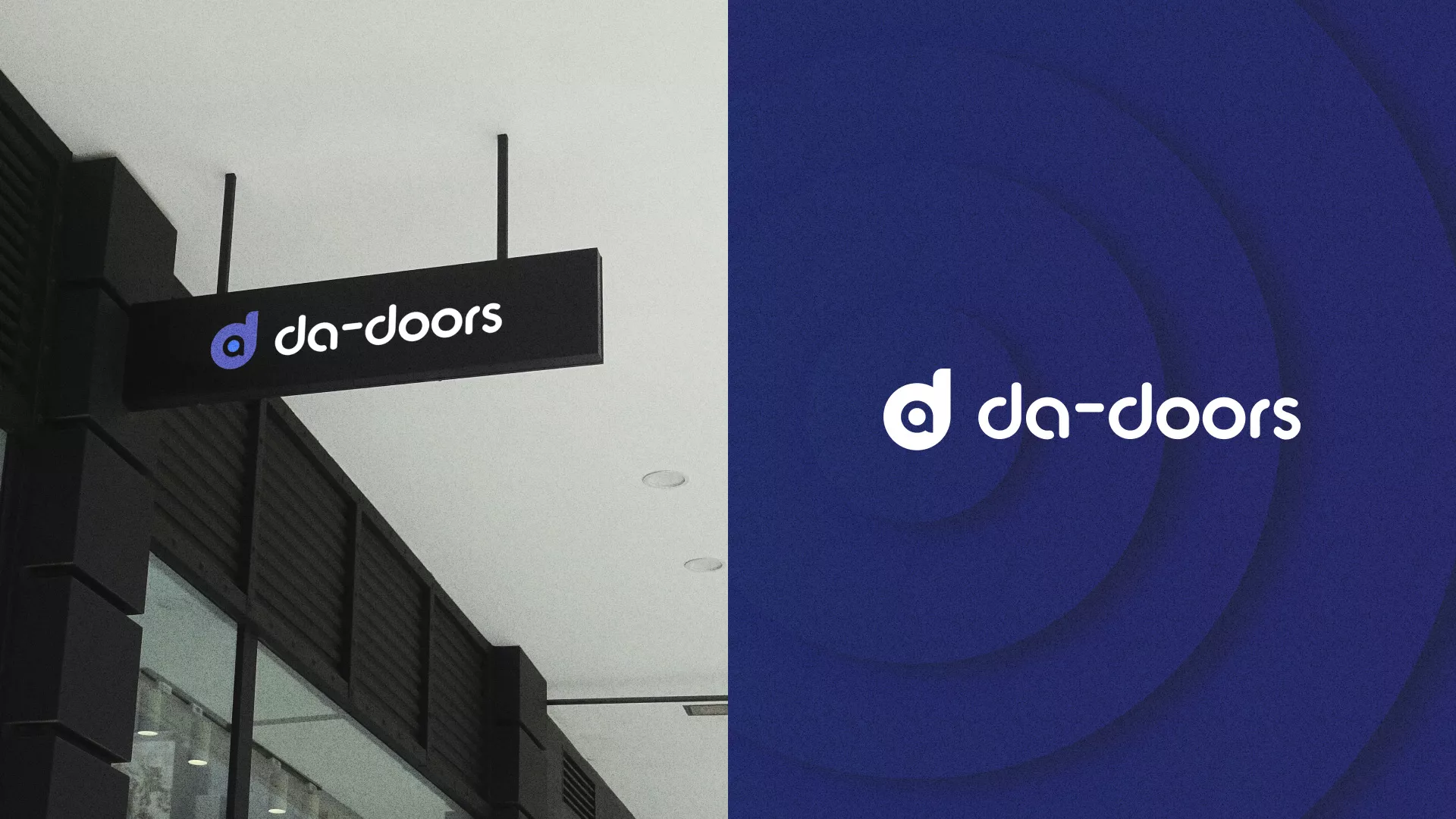 Разработка логотипа компании по продаже дверей в Кулебаках